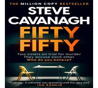 Steve Cavanagh Fifty Fifty Paperback Book in White Steve Cavanagh White