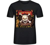 Steve Earle Copperhead Road Mens T Shirts XXL Black