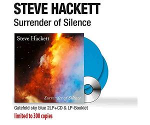 Steve Hackett - Surrender of Silence (Gatefold sky blue 2LP+CD & LP-Booklet) [VINYL]