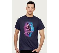 Steve Harrington Always The Babysitter T-Shirt Stranger Things Navy XXL