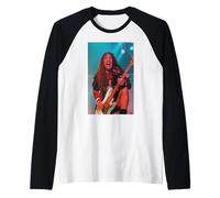 Steve Harris Iron Maiden Live In Paris Raglan Baseball Tee