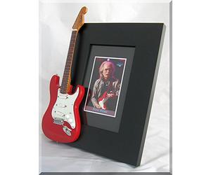 STEVE HOWE Miniature Guitar Photo Frame Fender Strat YES