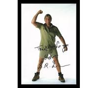 Steve Irwin Autographed Signed & Framed Photo Display