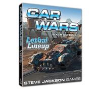 Steve Jackson Games Car Wars Sixth Edition: Lethal Lineup - Board Game Expansion - Solo Play - New Crew & Upgrades - 32 Cards - English - Crew & Gear Pack with Tokens