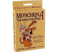 Steve Jackson Games | Munchkin 4: The Need for Steed | Board Game | Ages 10+ | 3-6 Players | 90 Minutes Playing Time