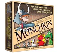 Munchkin Deluxe Card Game Kill the Monsters Steal the Treasure For Ages 10+