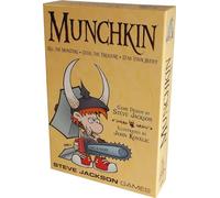 Steve Jackson Games, Munchkin, Board Game, Ages 10+, 3 to 6 Players, 60 Minutes Playing Time, Black