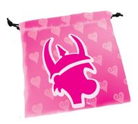 Steve Jackson Games | Munchkin Dice Bag: Chibithulhu | Large Drawstring Bag 7” x 7” | Printed Fabric | Holds Over 100 Dice | RPG Bag | Roleplaying Game Dice Bag | Tabletop Adventure Game Bag