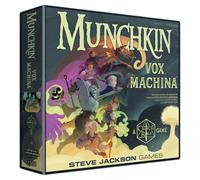 Steve Jackson Games Munchkin Vox Machina Card Game, English | Standalone Critical Role card game for 3-6 players, 60-120 min, ages 10+, with D20 and deluxe gameboard.
