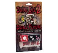 Steve Jackson Games | Zombie Dice 2: Double Feature | The Hilarious Fast-Paced Dice Expansion for 2 or More Players | Ages 10 and Up | English