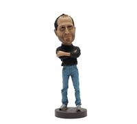 Steve Jobs Action Figurine Apple CEO Handmade Fragile 7inch