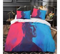 Steve Jobs Comforter Covers Quilt Cover 3D Print IGod Duvet Cover for Boys Girls Soft Microfiber Bedding Set with Pillow Cases with Zipper Closure 3 Pieces Super King（260x220cm）