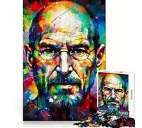 Steve Jobs Jigsaw Puzzle for Adults 1000 Pieces Smart Game Tension Relief Pattern Assembly Heartfelt Gift 38x26cm