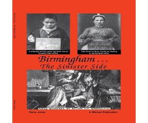 Steve Jones Birmingham The SinisterSide Hardback Book Steve Jones Multicolor