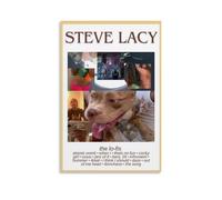 Steve Lacy THE LO-FISArt Canvas Print of Oil Paintings Reproduction Modern Canvas Print Artwork Abstract Landscape Pictures Printed on Canvas Wall Art for Home Office DecorationsUnframe-style16x24inch