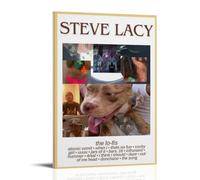 Steve Lacy THE LO-FISArt Canvas Print of Oil Paintings Reproduction Modern Canvas Print Artwork Abstract Landscape Pictures Printed on Canvas Wall Art for Home Office DecorationsFrame-style16x24inch(4