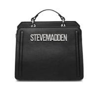 Steve Madden Bevelyn Convertible Crossbody Bag, Black Rhinestone, One Size
