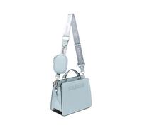 Steve Madden Bevelyn Crossbody Handbag with Mini Pouch, Blue Haze, Adjustable Strap
