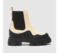 Steve Madden Black & White Merilyn Girls Junior Boots UK 13 (EU 32)