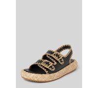 Steve Madden Braided Sandal ‘PORTOFINO’ - Black - Size 4