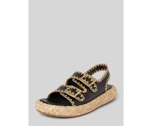 Steve Madden Braided Sandal ‘PORTOFINO’ - Black - Size 4