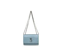 Steve Madden Croc Effect Chain Strap Shoulder Bag Blue