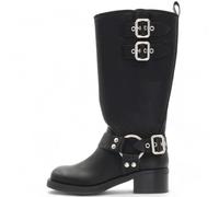 Steve Madden EASTERN BLACK BOOT, Black, 6 UK