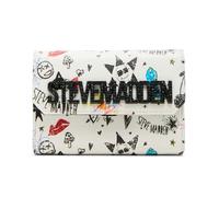 Steve Madden Fenix Mini Wallet on a Chain, White Multi, White Multi, One Size