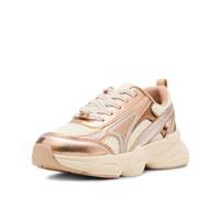 Steve Madden Girl's Radley Sneaker, Gold, 1.5 UK