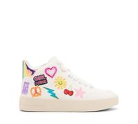 Steve Madden Girl's Tootsie Sneaker, Opulento White Garden, 33 EU