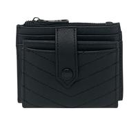 Steve Madden Hayden Wallet, All Black Quilted, One Size, Hayden