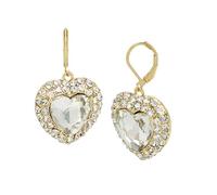 Steve Madden Heart Shaped Drop Earrings for Women