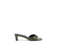 Steve Madden 'hints Dark Green' Leather Heels Dark Green