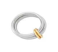 Steve Madden Interlock Ring Bangle Bracelet In Royal Royal One Size