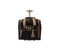 Steve Madden Luggage Wheeled Suitcase Under Seat Bag (Harlo Black)