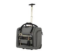 Steve Madden Luggage Wheeled Suitcase Under Seat Bag (P Boo Grey)