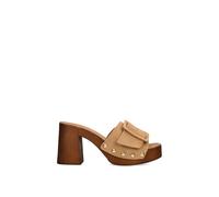 Steve Madden 'marlena' Suede Sandals In Brown Brown 3