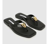 Steve Madden Meira Flip Sandals in Black UK 4 (EU 37)