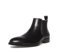 Steve Madden Men's Duke Chelsea Boot, Black Leather, 10.5 UK