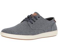 Steve Madden Men's Fenta Fashion Sneaker, Blue Fabric, 8 UK