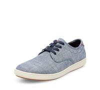 Steve Madden Men's Fenta Sneaker, Blue Fabric, 15.5 UK