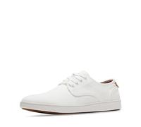 Steve Madden Men's Fenta Sneaker, White Canvas, 10.5 UK