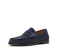 Steve Madden Mens Hettick, Navy Suede, 8.5