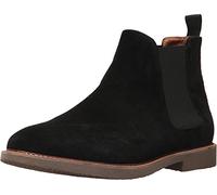 Steve Madden Men's Highline Chelsea Boot, Black (Black Suede Look), 13.5 UK