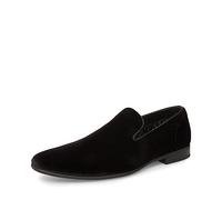 Steve Madden Men's Laight Loafer, Black Velvet, 9 UK