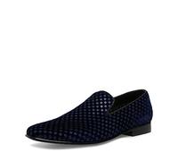 Steve Madden Men's Lifted Loafer, Blue Velvet, 12.5 UK