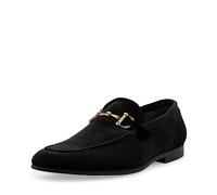 Steve Madden Men's Madly Loafer, Black Velvet, 10.5 UK