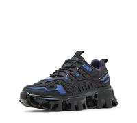 Steve Madden Men's Ponce Trainers, Black Multi, 44 EU, Black Multi, 10 UK