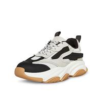 Steve Madden Men's Possess Sneaker, White Multi, 7.5 UK