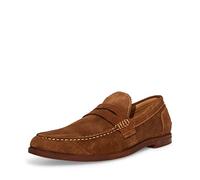 Steve Madden Men's Ramsee Penny Loafer, Tobacco Suede, 11 UK